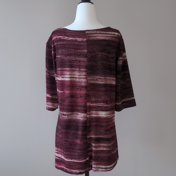 Flowy Purple Tunic - Picture 4 of 4